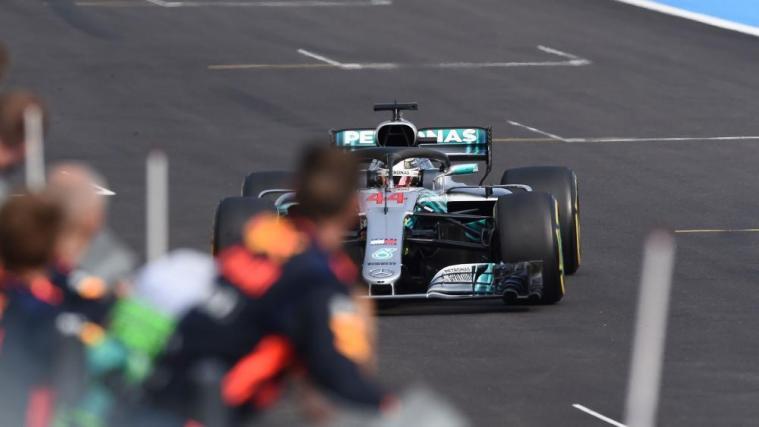Hamilton setzte sich in Le Castellet souverän durch. © APA/afp / BORIS HORVAT