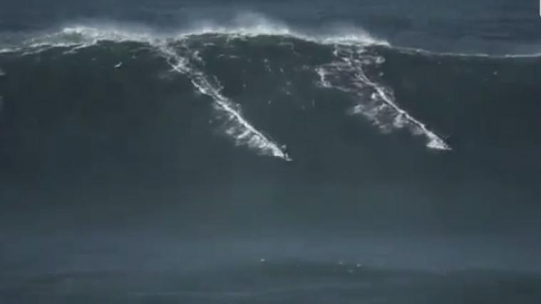 Monsterwelle vor Portugal