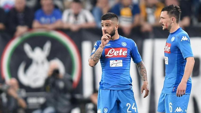 Kämpfen um den Scudetto: Lorenzo Insigne und Mario Rui von Napoli. © ANSA / ALESSANDRO DI MARCO