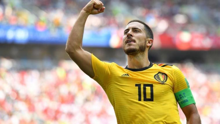 Auf Superstar Eden Hazard ruhen die Belgien-Hoffnungen. © APA/afp / YURI CORTEZ