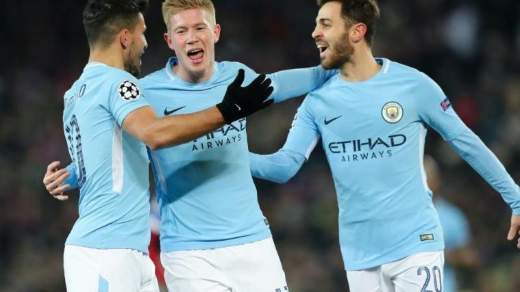 Überlegen gewann Manchester City in Basel mit 4:0 © FIRO/SID
