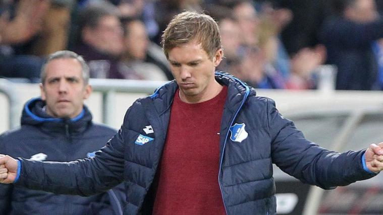 Julian Nagelsmann verlässt nach der Saison 2018/19 Hoffenheim. © APA/afp / DANIEL ROLAND