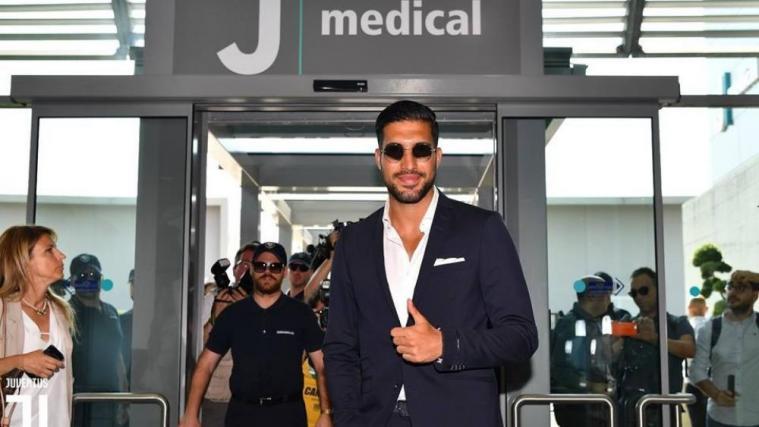 Emre Can bei seiner Ankunft in Turin © Facebook Juventus