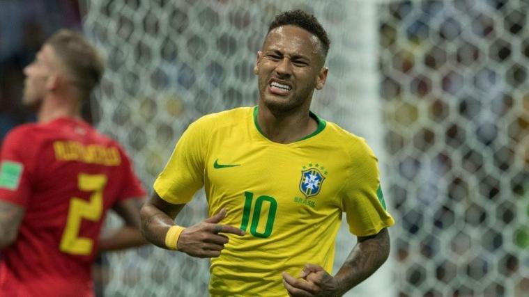 Neymar scheitert mit Brasilien im Viertelfinale © FIRO/SID