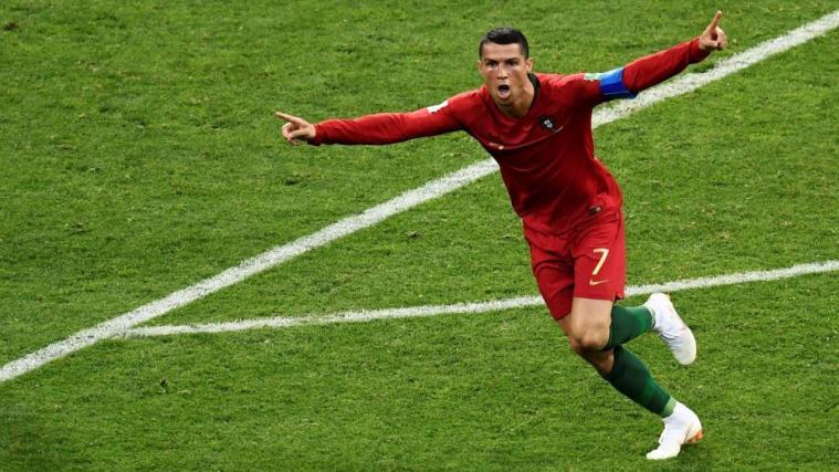 Portugals Kapitän Cristiano Ronaldo zeigte eine Gala-Vorstellung. © APA/afp / JONATHAN NACKSTRAND