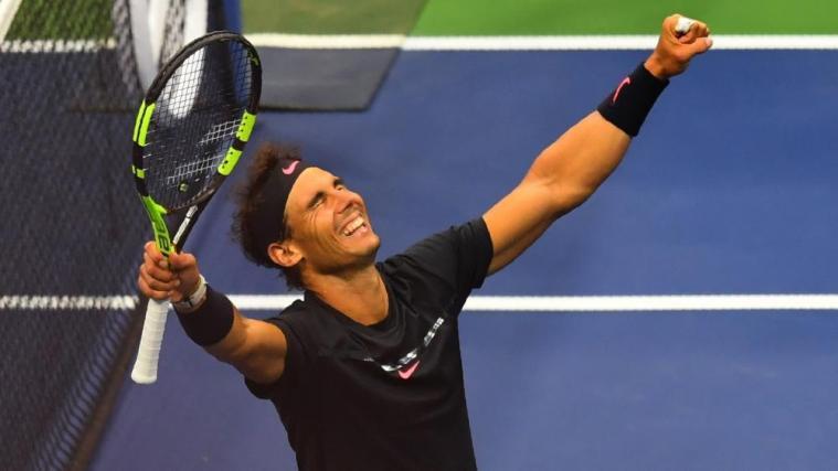 Rafael Nadal aus Spanien gewann 2017 die US-Open. © APA/afp / TIMOTHY A. CLARY