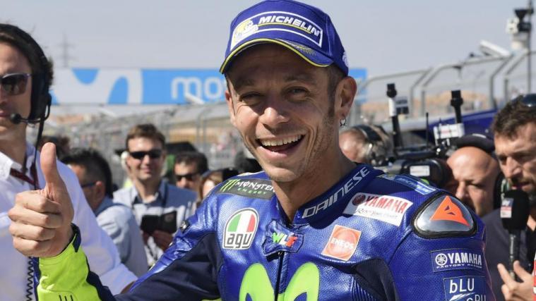 Valentino Rossi hat seinen Vertrag verlängert © APA/afp / JAVIER SORIANO