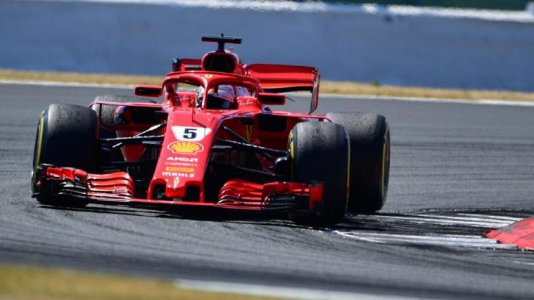 Nicht zu biegen: Sebastian Vettel feierte in Silverstone seinen 51. GP-Sieg. © APA/afp / ANDREJ ISAKOVIC