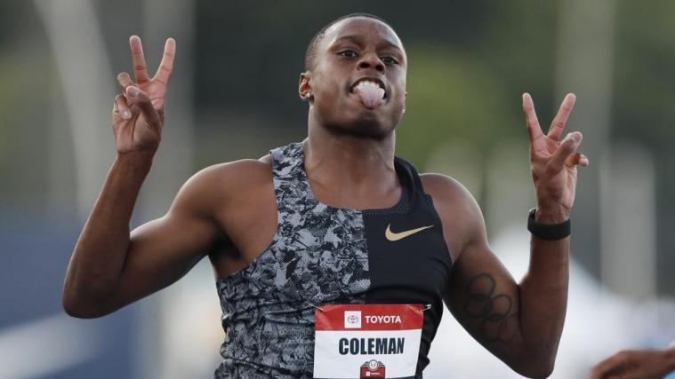 Christian Coleman macht von sich reden – im positiven, wie im negativen Sinn. © AP / Charlie Neibergall