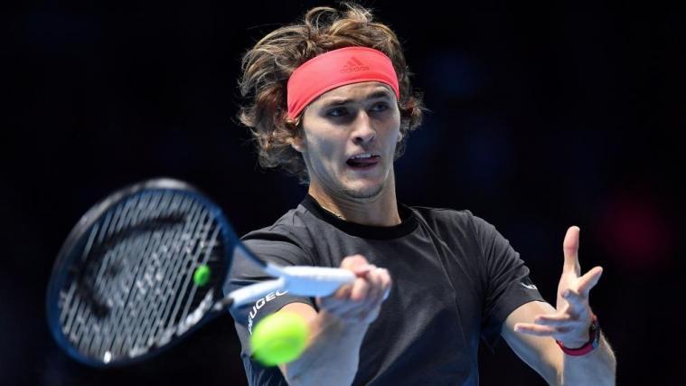 Alexander Zverev steht in London im Finale © APA/afp / BEN STANSALL