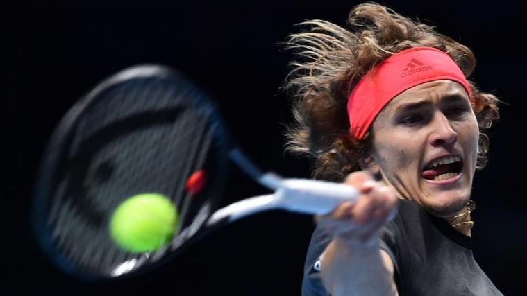 Alexander Zverev steht erstmals im Halbfinale der ATP-Finals © APA/afp / GLYN KIRK