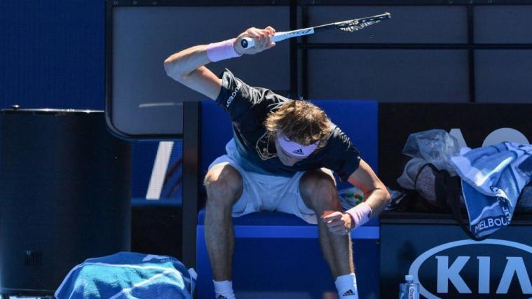 Zverev ist als letzter Deutscher ausgeschieden © APA/afp / PAUL CROCK