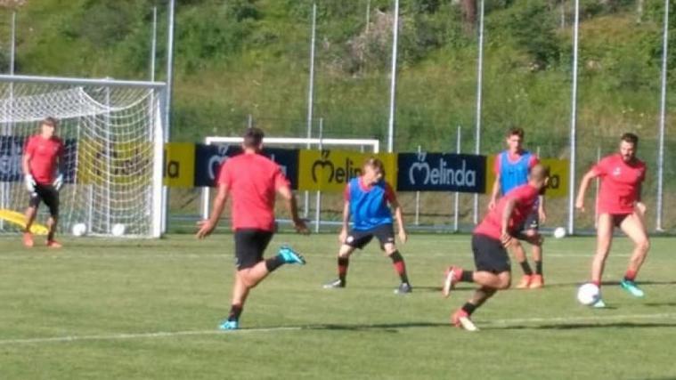 Foggia Calcio startet im Trainingslager in Ronzone
