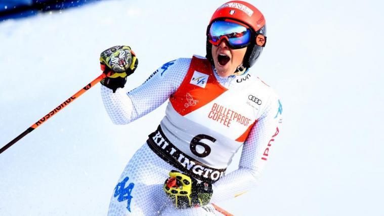 Federica Brignone holte sich den Sieg in Killington.