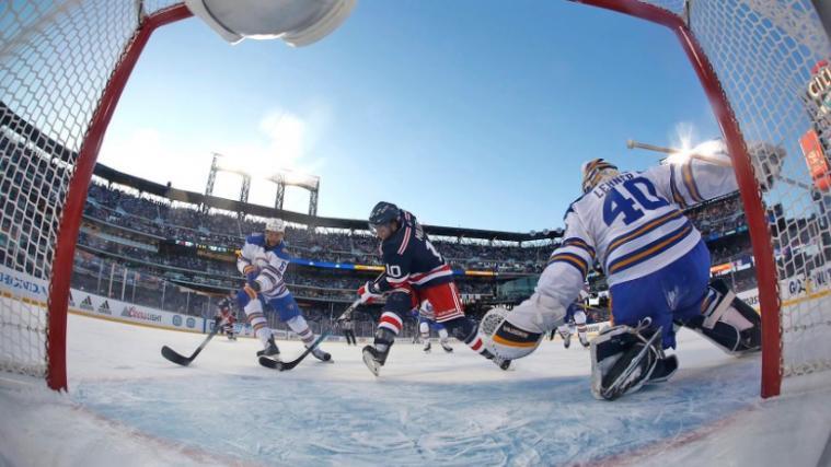 Tolle Kulisse beim Winter Classic (Foto Twitter)