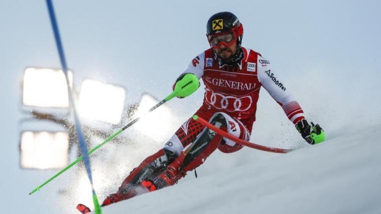 Dritter Sieg in Levi für Marcel Hirscher. © pentaphoto