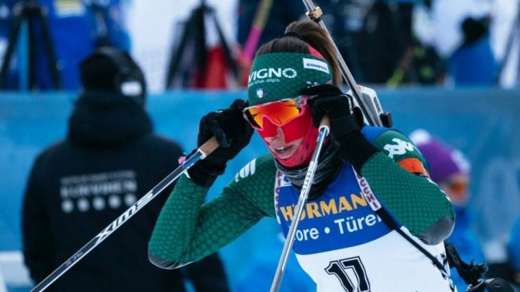 Die Biathleten schützen sich mit allen Mitteln © SID / DON EMMERT