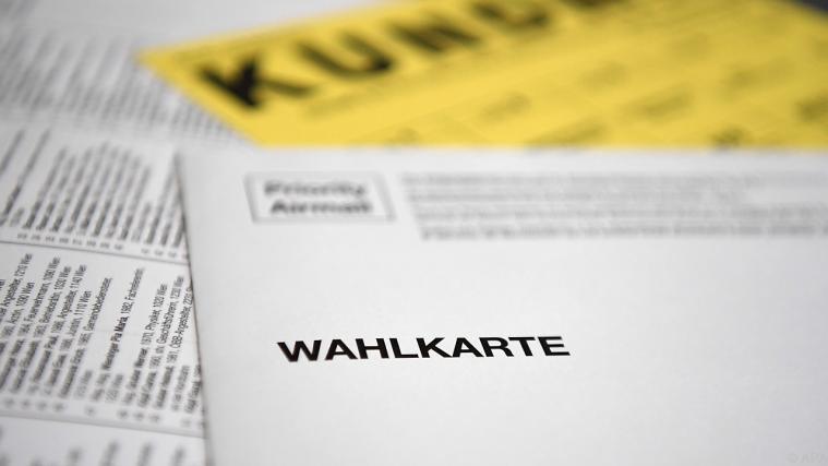 Alle Wahlkarten sind nun ausgezählt.