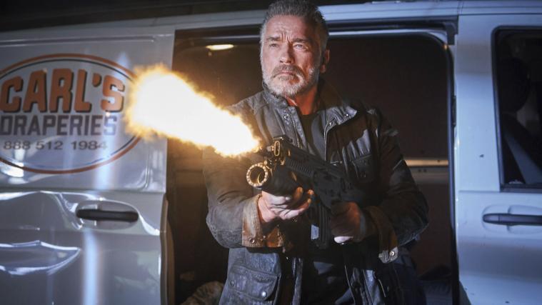 Arnold Schwarzenegger im neuen Terminator-Film.
