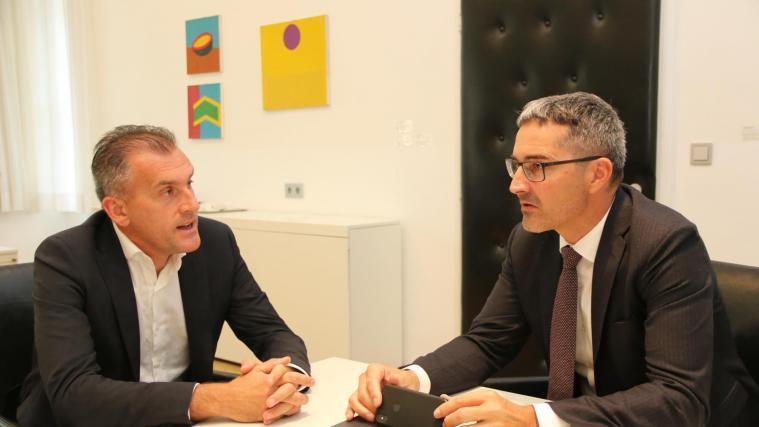 Auch für das Stilfer Joch hat der Grenzgemeindenfonds laut Roger De Menech (l.) und Landeshauptmann Arno Kompatscher Potenzial.
