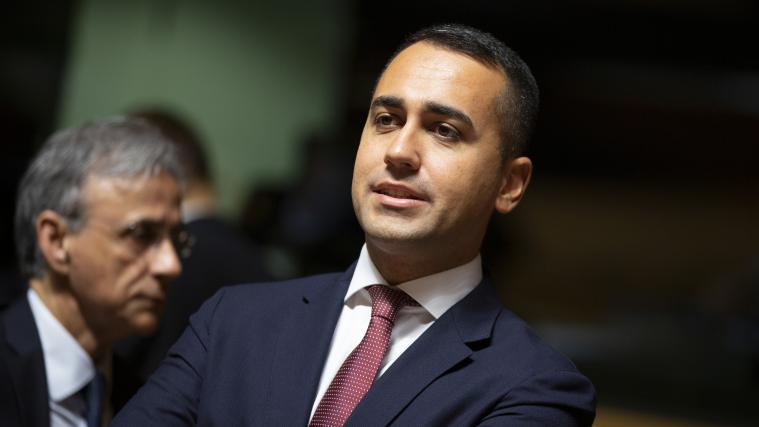 Außenminister Luigi Di Maio erklärte am Montag, dass sich auch Italien am europäischen Lieferstopp beteiligen werde.