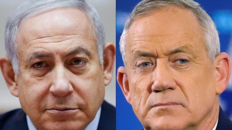 Benjamin Netanyahu (l.) ist gescheitert, jetzt ist Benny Gantz (r.) am Zug.