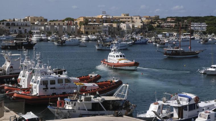 Der Hotspot auf Lampedusa soll ausgebaut werden.