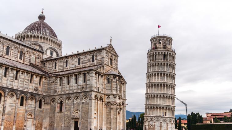 Der Klimawandel könnte sich negativ auf die Stabilität des Schiefen Turms von Pisa auswirken.