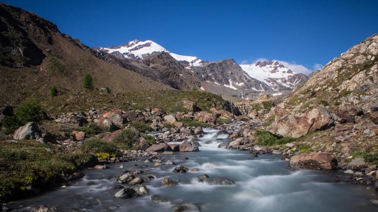 Der Nationalpark Stilfserjoch - im Bild der Cevedale - wird auf europäischer Ebene für seine Bemühungen für einen nachhaltigen Tourismus ausgezeichnet.