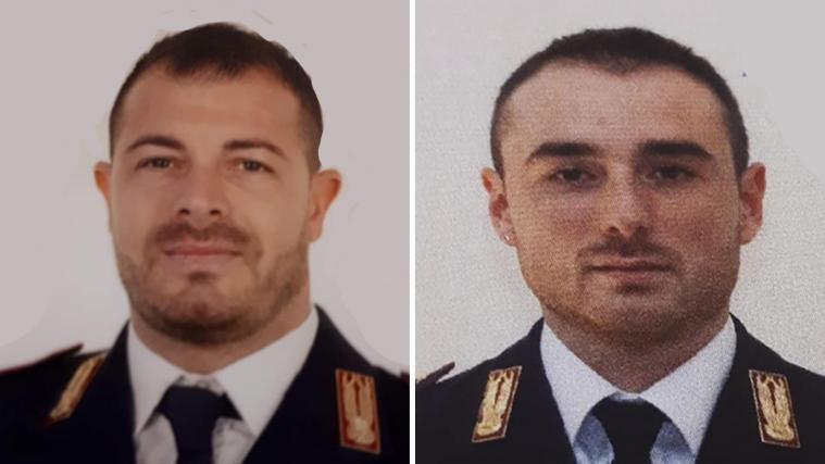 Die beien jungen Polizisten hatten keine Chance.