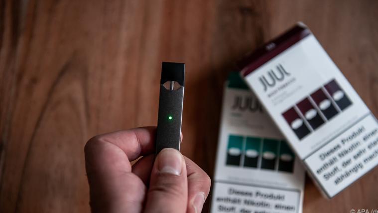 Die E-Zigarettenfirma Juul hat ein Imageproblem.