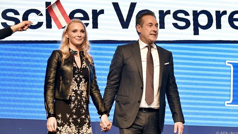 Die Frauch von HC Strache zieht nicht ins Parlament ein.