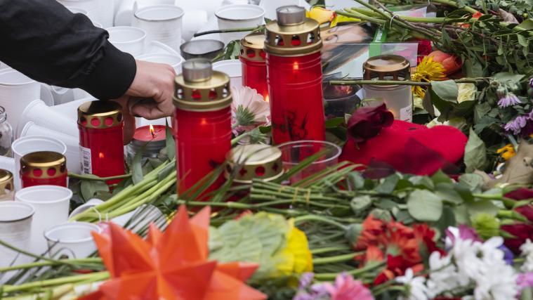 Die Menschen in Halle trauen noch um die Opfer des Anschlags vom Mittwoch.