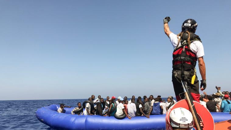 Die Ocean Viking hat erneut Flüchtlinge aus dem Mittelmeer gerettet.