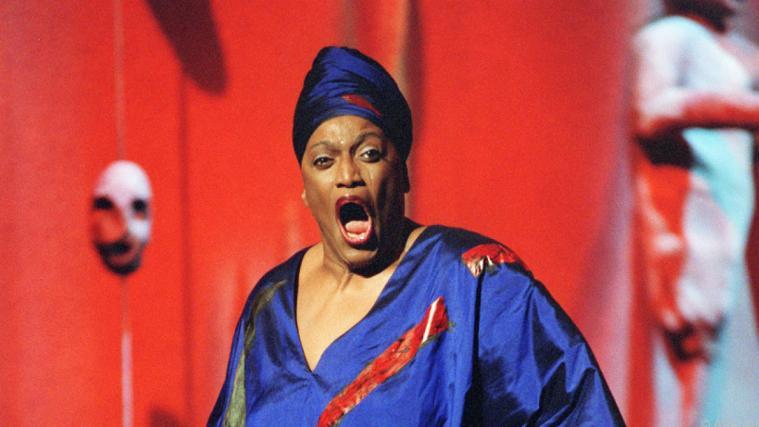 Die Sopransängerin Jessye Norman wurde weltweit gefeiert.