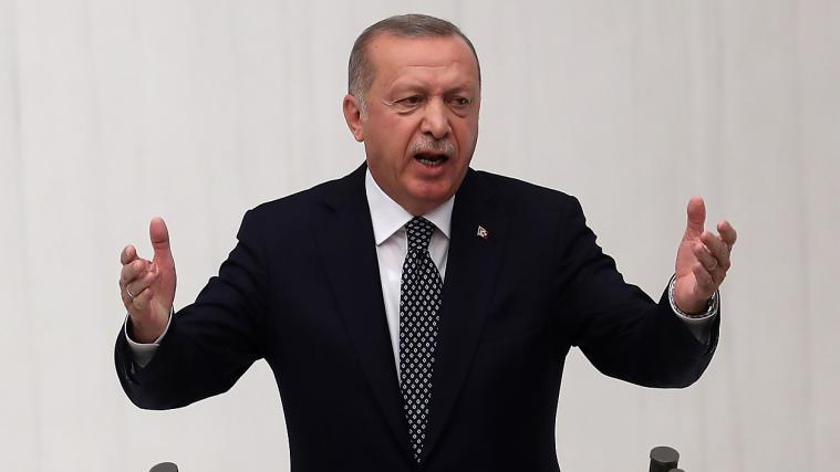 Eine deutliche Drohung des türkischen Präsidenten.