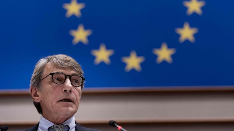 EU-Parlamentspräsident David Sassoli.