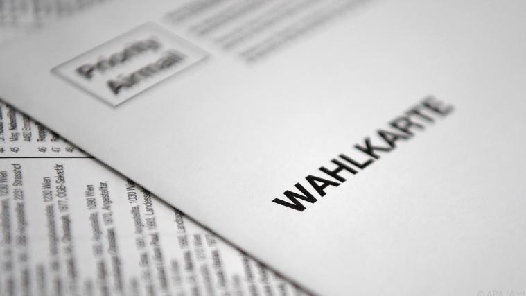 Fast 37.000 Wahlkarten sind noch ausständig.
