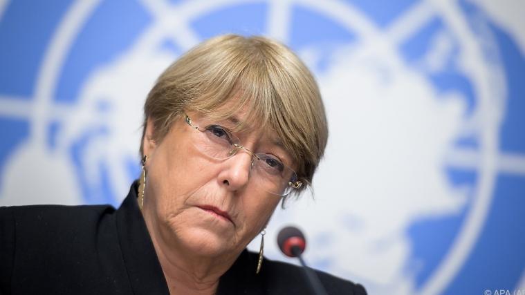 Freier Zugang für Bachelet wird gefordert.