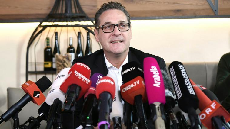 Heinz-Christian Strache lässt die FPÖ-Mitgliedschaft ruhen.