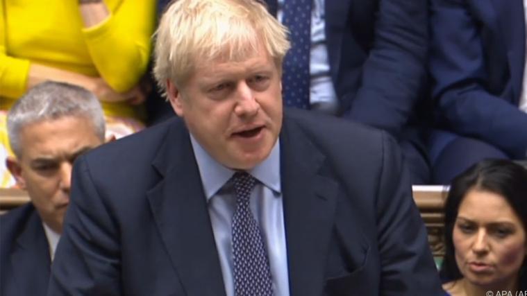 Johnson appellierte ans Parlament.