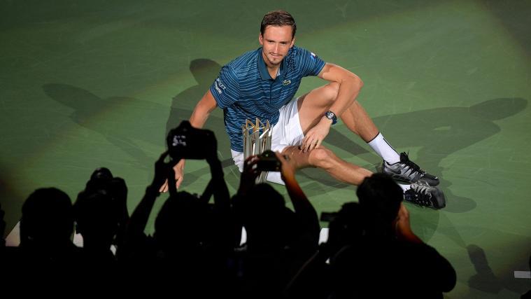 Lässt sich nach dem China-Triumph feiern: Daniil Medvedev.