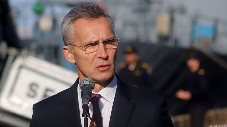 NATO-Generalsekretär Jens Stoltenberg zu Besuch in der Ukraine.