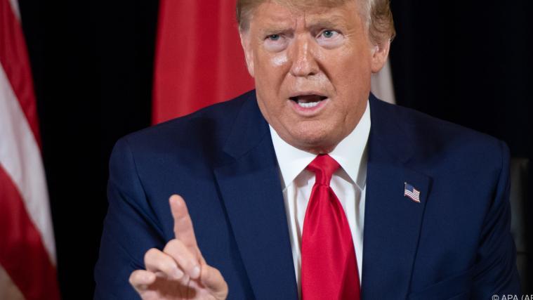 US-Präsident Donald Trump droht mit großen Konsequenzen.