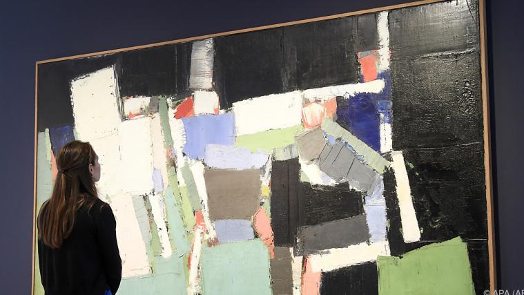 Werk "Parc des Princes" von Nicolas de Staël.