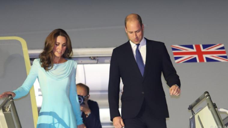 William und Kate mit hohen Sicherheitsvorkehrungen in Pakistan.