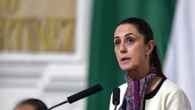 Bürgermeisterin Sheinbaum will Frauen und Mädchen beschützen.