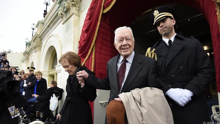 Carter ist auf dem Weg der Besserung.