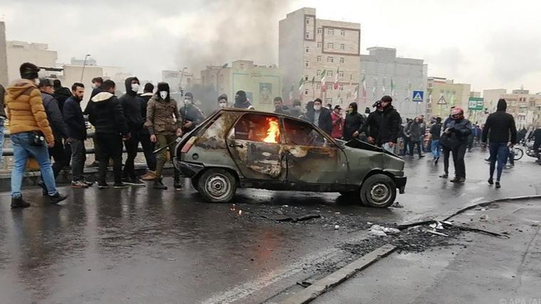 Die Proteste im Irak dauern an.