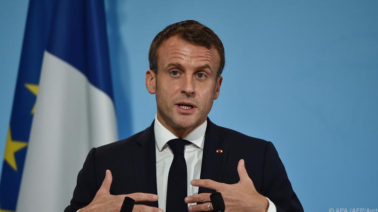 Emmanuel Macron übt heftige Kritik an der NATO.
